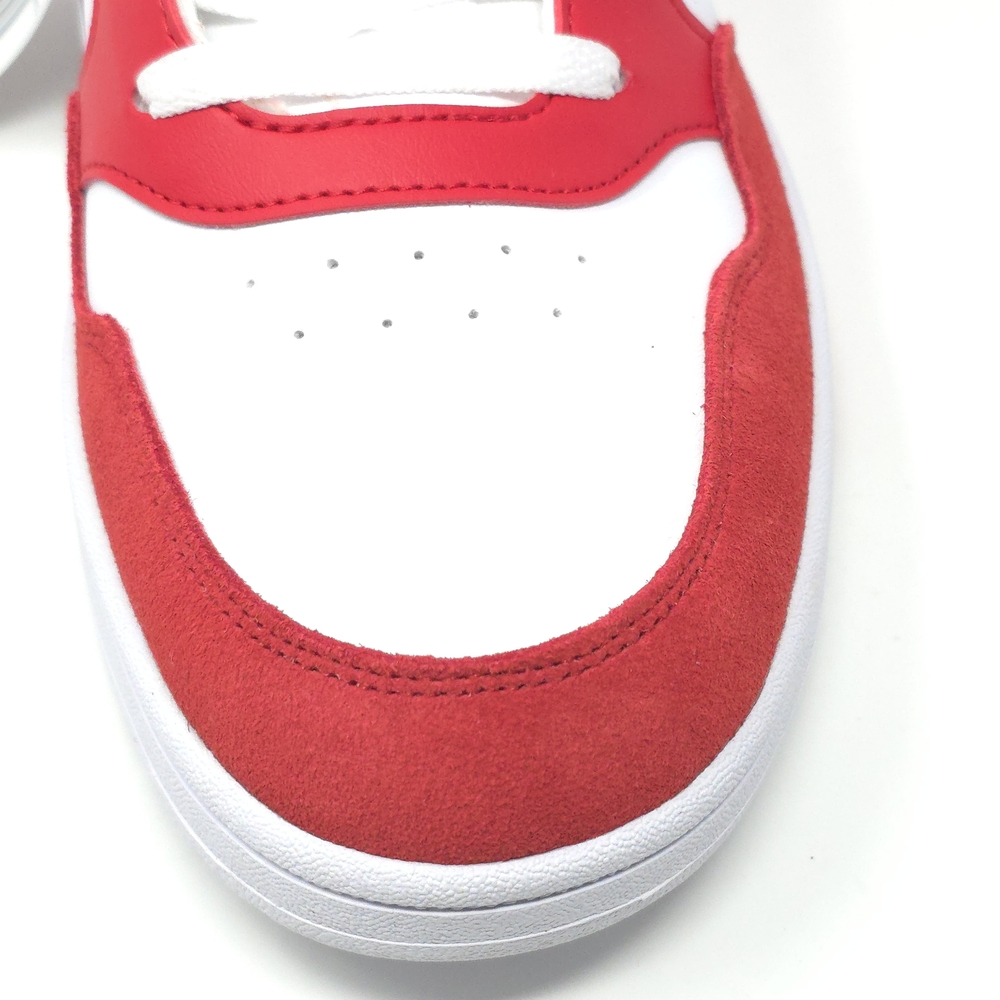 adidas Men’s Hoops 3.0 Mid Basketball Shoes Red - Picture 8 of 11